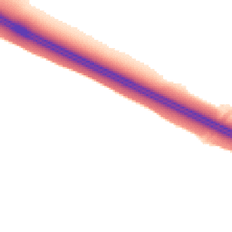 Night-time road noise heatmap for MK10 7FT