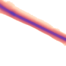 Night-time road noise heatmap for MK10 7FW