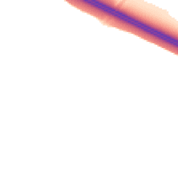 Night-time road noise heatmap for MK10 7GR