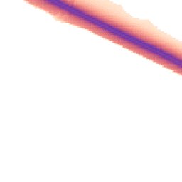Night-time road noise heatmap for MK10 7HB