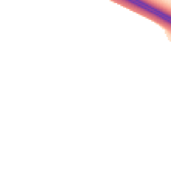 Night-time road noise heatmap for MK10 7JE
