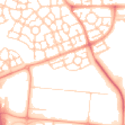 Daytime road noise heatmap for MK10 7JL