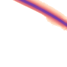 Night-time road noise heatmap for MK10 7JZ
