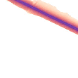 Night-time road noise heatmap for MK10 7LB
