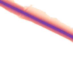 Night-time road noise heatmap for MK10 7LG