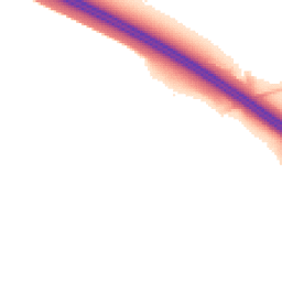 Night-time road noise heatmap for MK10 7LR