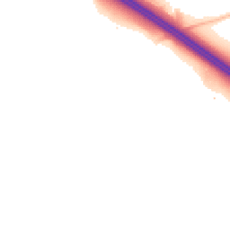 Night-time road noise heatmap for MK10 7LW