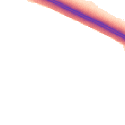 Night-time road noise heatmap for MK10 7NF