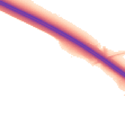 Night-time road noise heatmap for MK10 7NS