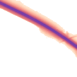 Night-time road noise heatmap for MK10 7NU