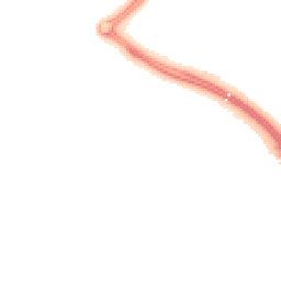 Night-time road noise heatmap for MK10 9AL