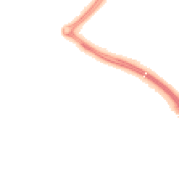 Night-time road noise heatmap for MK10 9AN