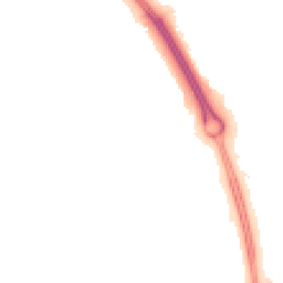 Night-time road noise heatmap for MK10 9BE