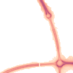 Night-time road noise heatmap for MK10 9DA