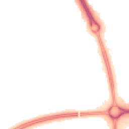 Night-time road noise heatmap for MK10 9DH