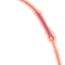 Night-time road noise heatmap for MK10 9GD