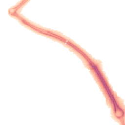 Night-time road noise heatmap for MK10 9HA