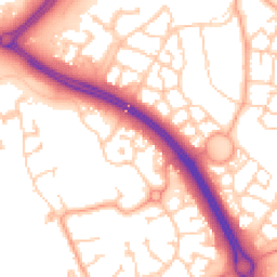 Daytime road noise heatmap for MK10 9HD