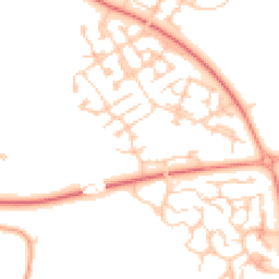 Daytime road noise heatmap for MK10 9TG