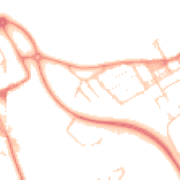 Daytime road noise heatmap for MK13 0AU