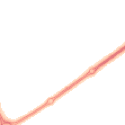 Night-time road noise heatmap for MK13 8AH