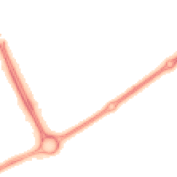 Night-time road noise heatmap for MK13 8DS