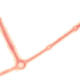 Night-time road noise heatmap for MK13 8DZ