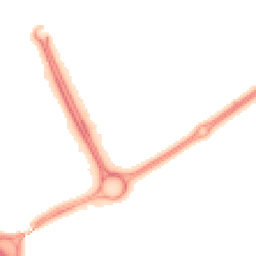 Night-time road noise heatmap for MK13 8EX