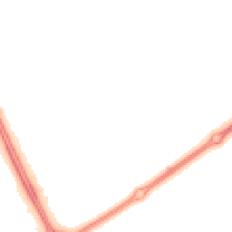 Night-time road noise heatmap for MK13 8HD