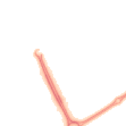Night-time road noise heatmap for MK13 8NB