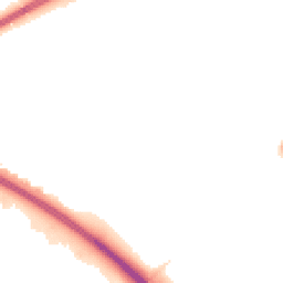 Night-time road noise heatmap for MK13 9EQ