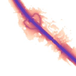 Night-time road noise heatmap for MK14 5AA