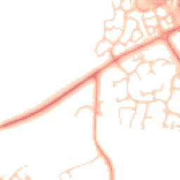 Daytime road noise heatmap for MK14 5AR