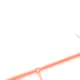 Night-time road noise heatmap for MK14 5AZ