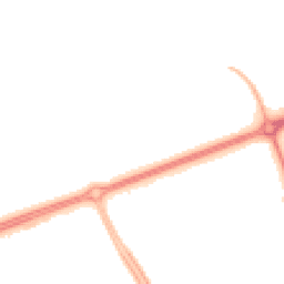 Night-time road noise heatmap for MK14 5DD