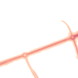 Night-time road noise heatmap for MK14 5DQ