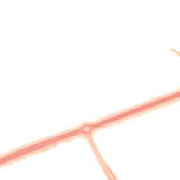 Night-time road noise heatmap for MK14 5EG