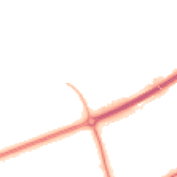 Night-time road noise heatmap for MK14 5EN