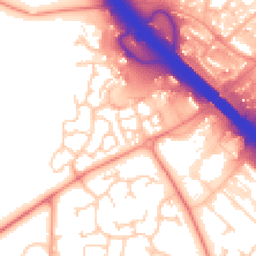 Daytime road noise heatmap for MK14 5FG
