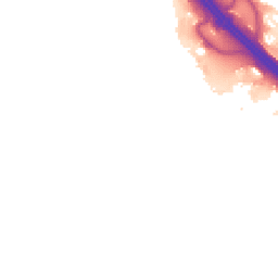 Night-time road noise heatmap for MK14 5FS