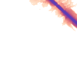 Night-time road noise heatmap for MK14 5JG