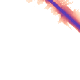Night-time road noise heatmap for MK14 5JP
