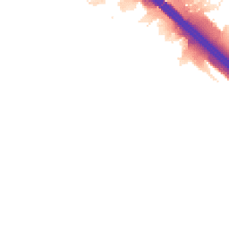 Night-time road noise heatmap for MK14 5JQ