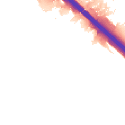 Night-time road noise heatmap for MK14 5JR