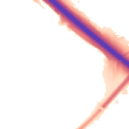 Night-time road noise heatmap for MK14 5LB