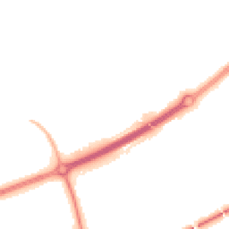 Night-time road noise heatmap for MK14 5PP