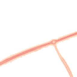 Night-time road noise heatmap for MK14 6BJ