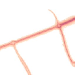 Night-time road noise heatmap for MK14 6EZ
