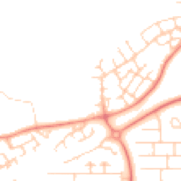 Daytime road noise heatmap for MK14 6FJ