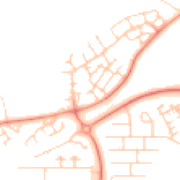 Daytime road noise heatmap for MK14 6FW